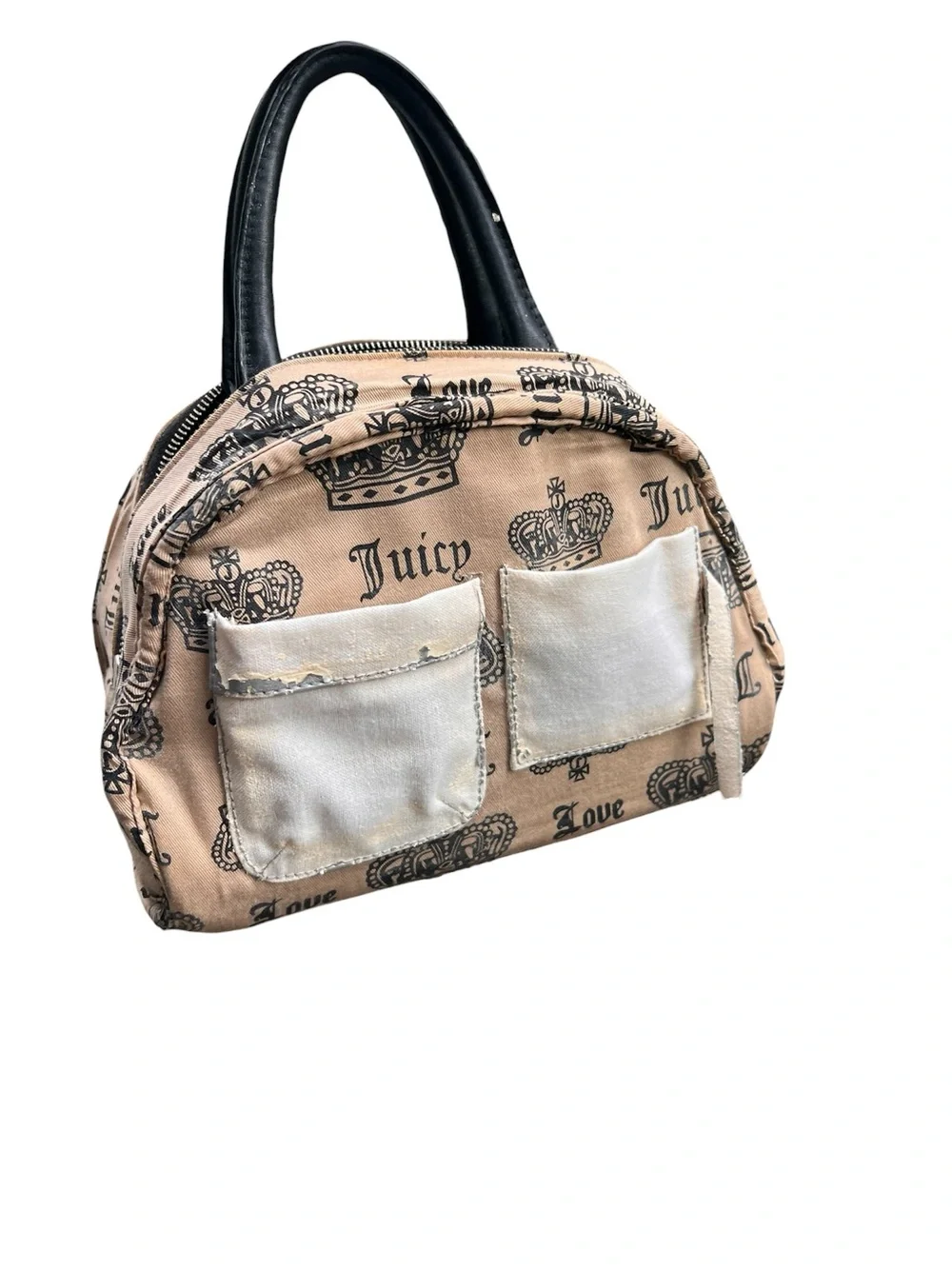 Vintage Y2K Juicy Couture Velour Bowler Bag
